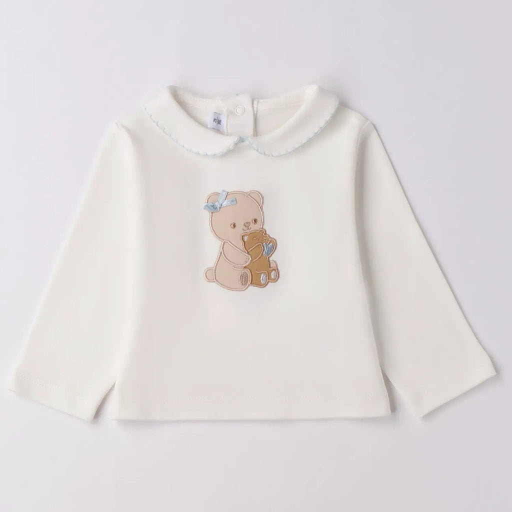 Maglia Bimba Bianco 3F749/112 by MINIBANDA