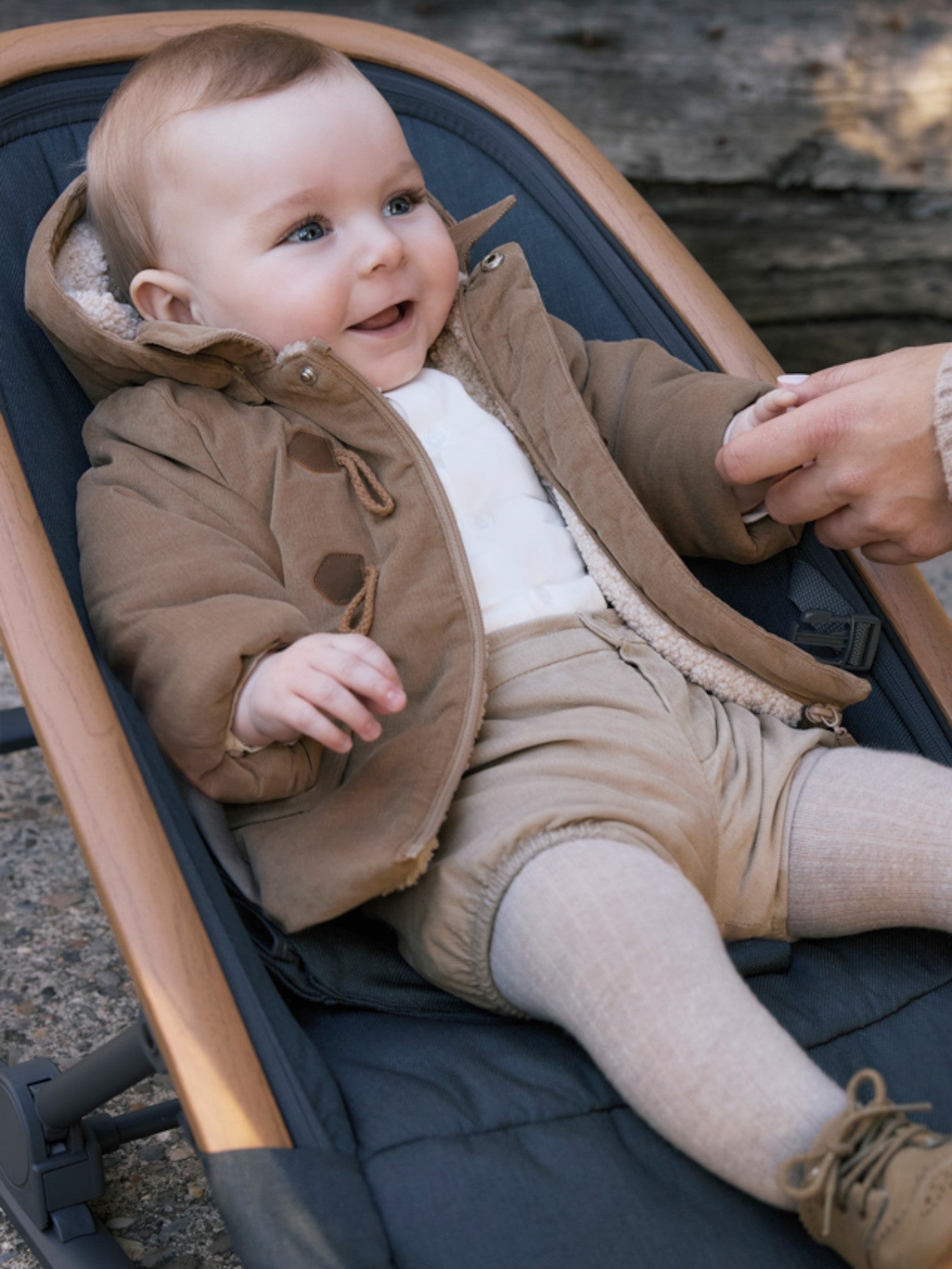 Trench Bimbo Marrone Elegante Mayoral 2411/62 - NANÙ BABY -  NANU' BABY