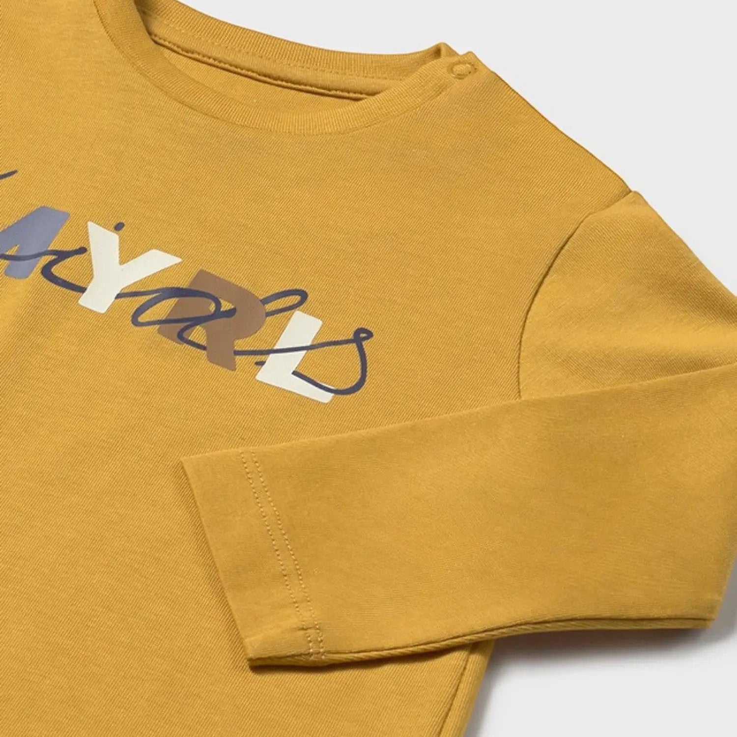 T-shirt Bimbo Giallo 108/28 by MAYORAL
