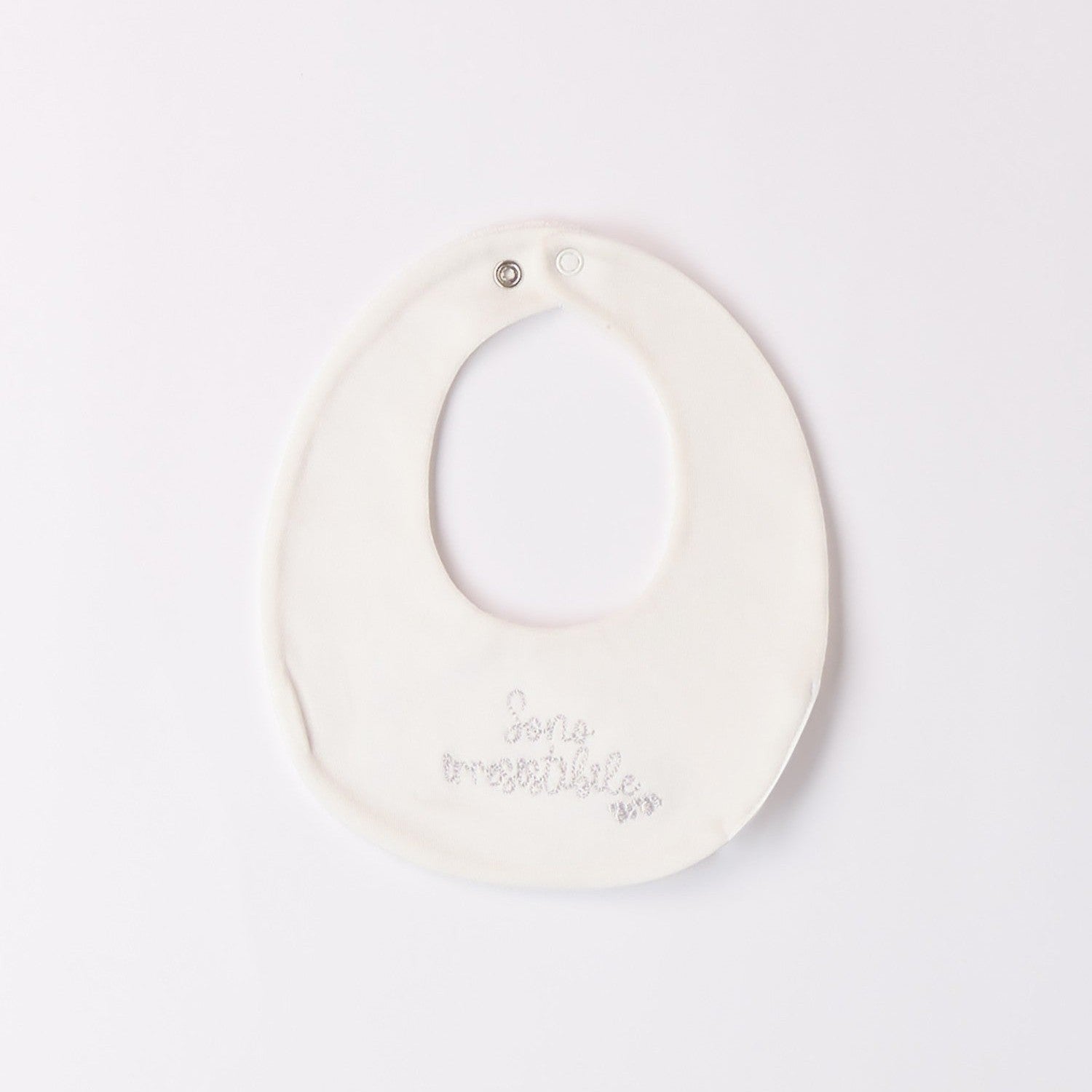 Bavaglio Neonato Bianco 3F311/112 -  NANU' BABY