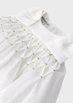 Abito Bimba Bianco L1224 by SARTORIA DEI PICCOLI