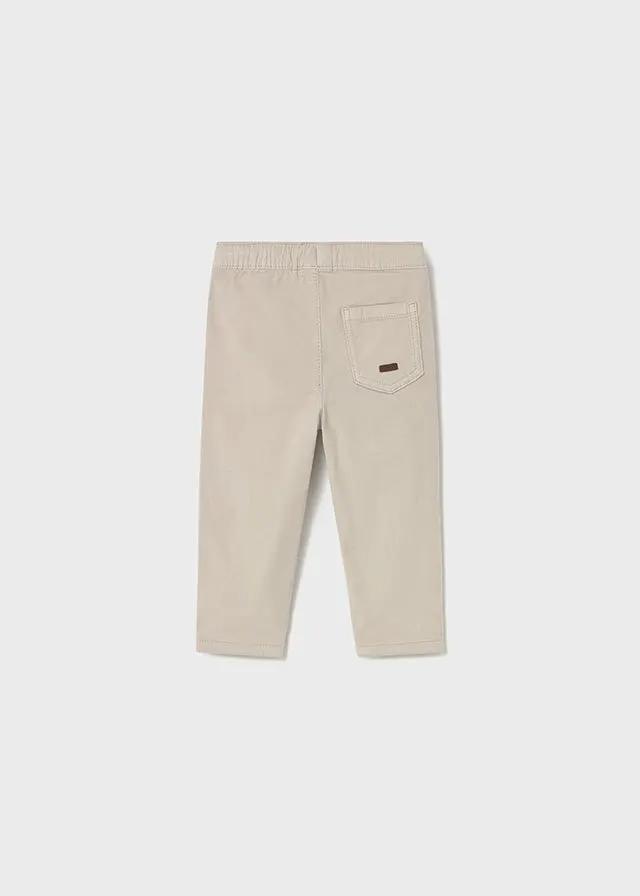 Pantaloni Bimbo Avorio 2507/90 by MAYORAL