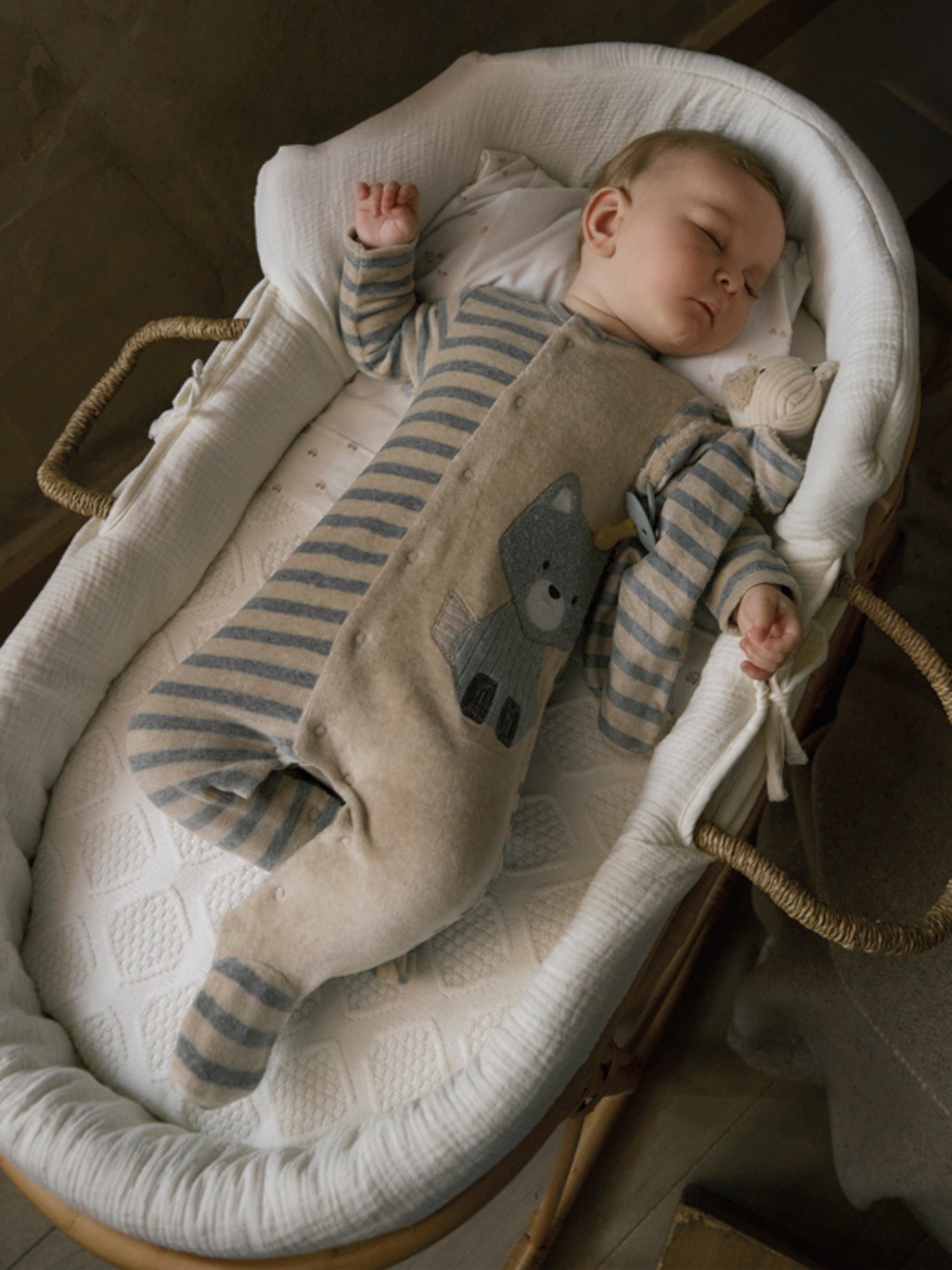Tutina Neonato Beige 2719/53 -  NANU' BABY