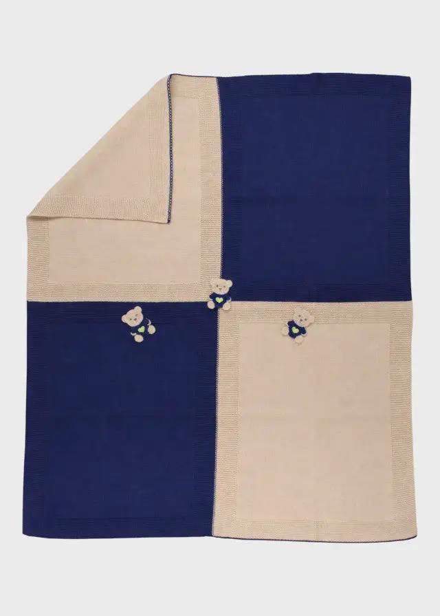 Coperta Neonato Blu EK6080 by MARLU'