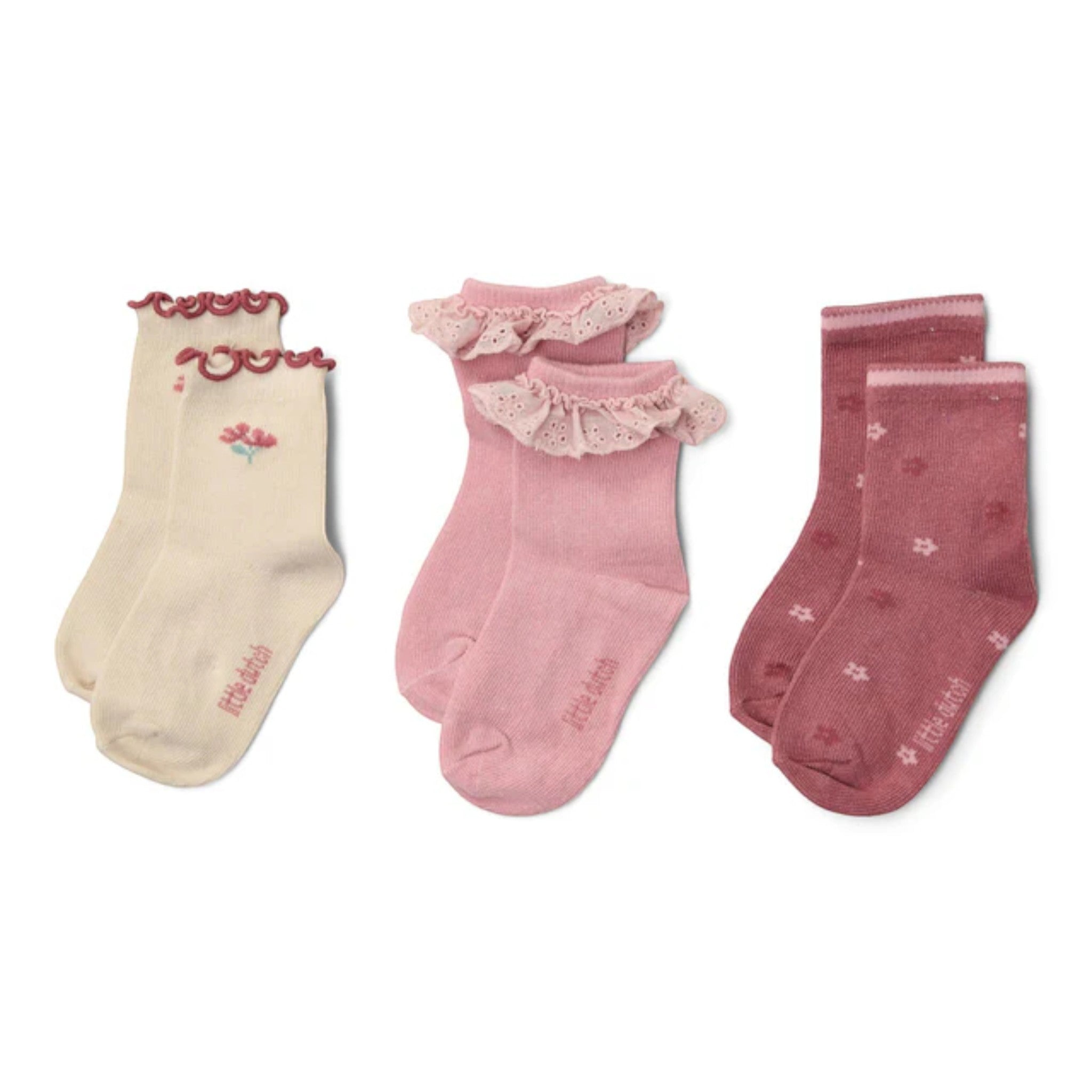 Calzini da 3 paia - Giardino delle fate  Multicolore CL25099007