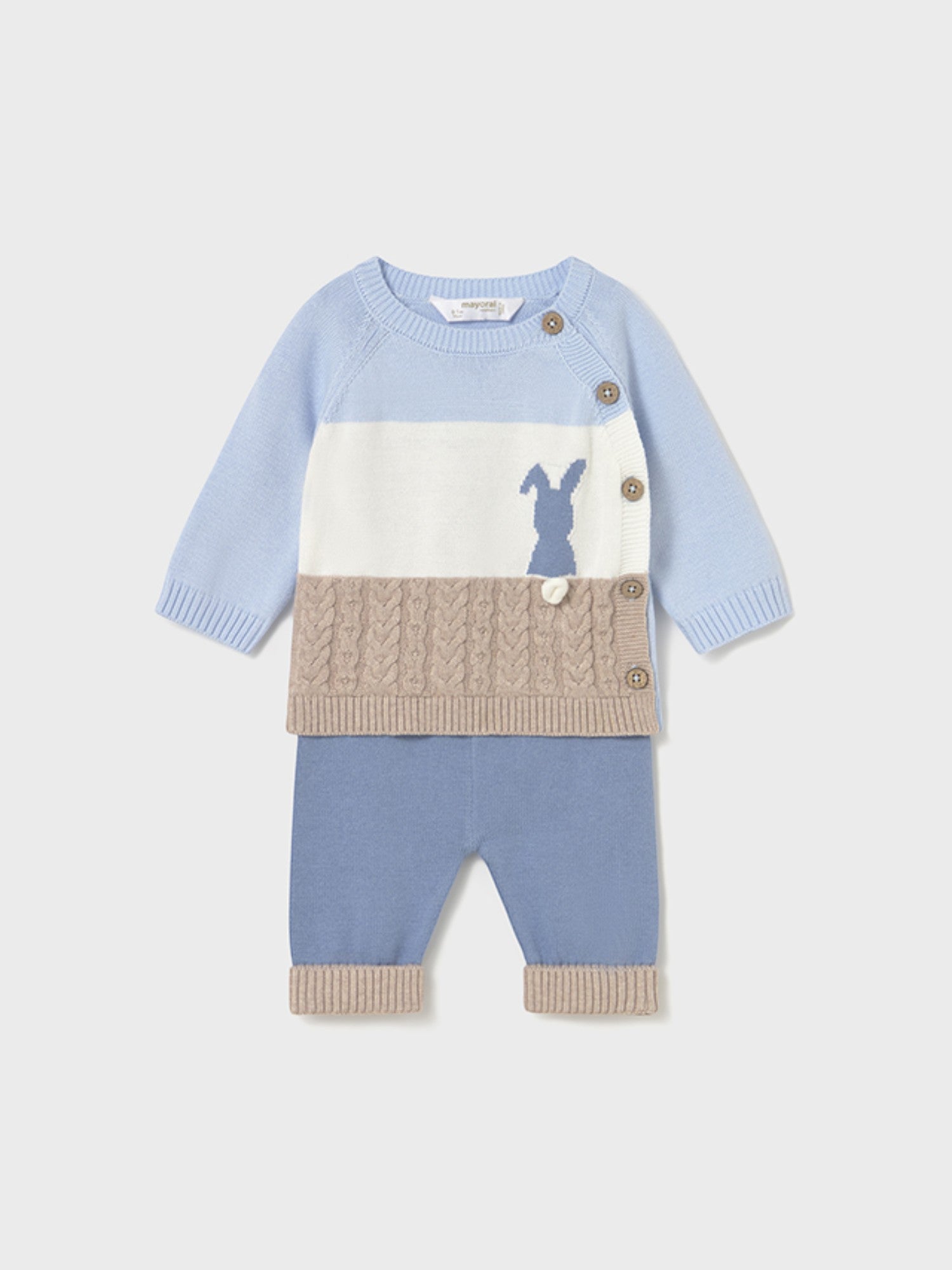 Completo nascita Neonato AZZURRO 2569/24 -  NANU' BABY