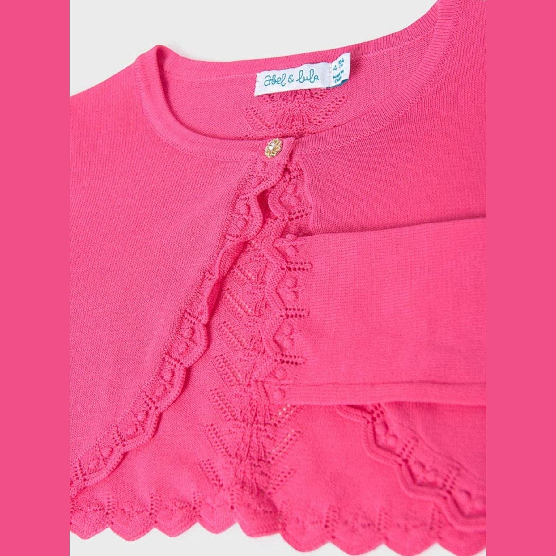Bolero tricot Bimba FUCSIA 5366/F -  NANU' BABY