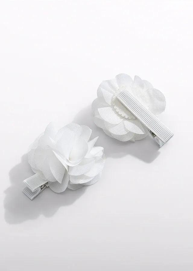 Fermaglio Bimba Bianco 5470/48 by ABEL & LULA