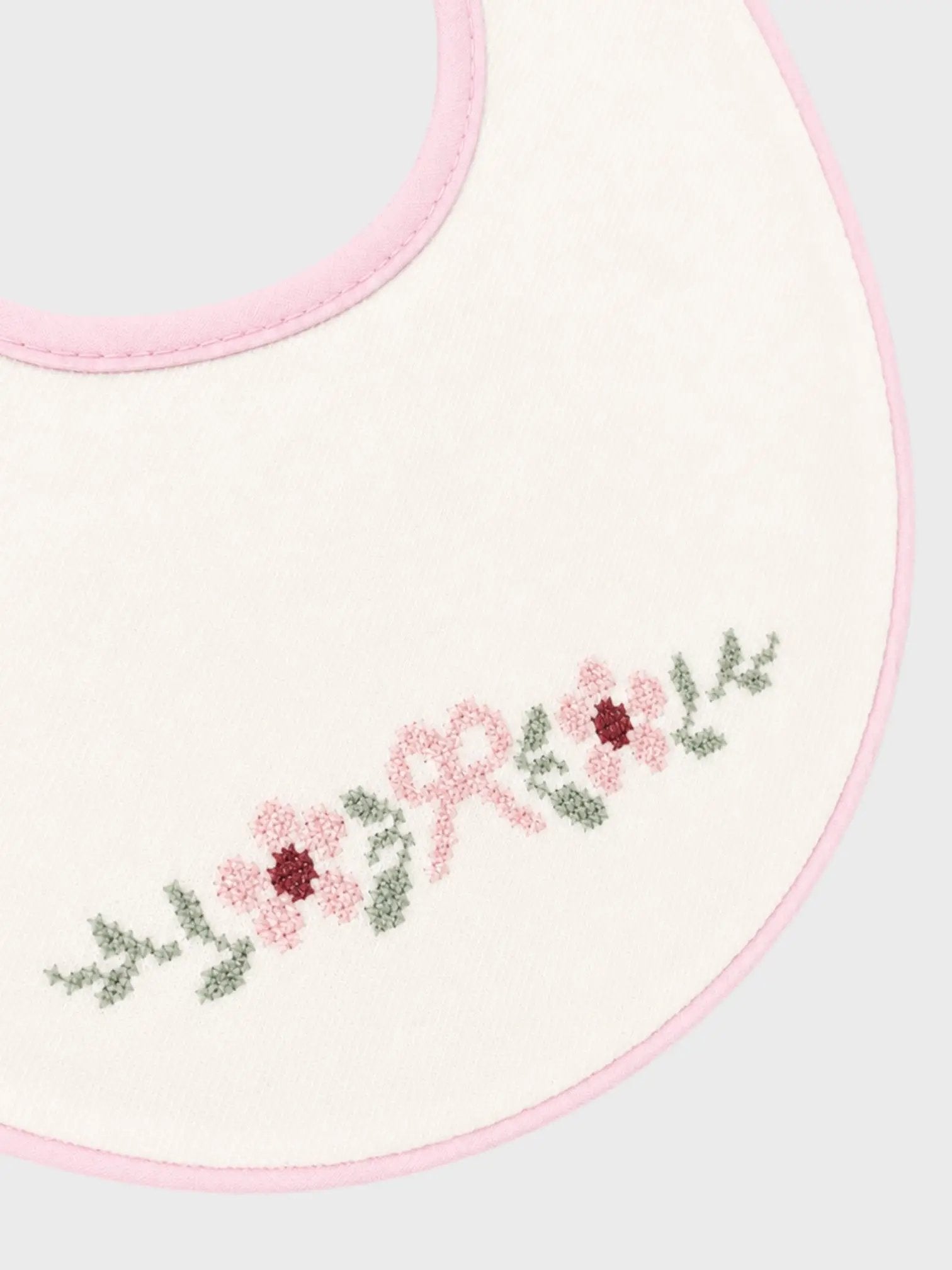 Bavetta Neonata Rosa C64608/1/2 by COCCODE'