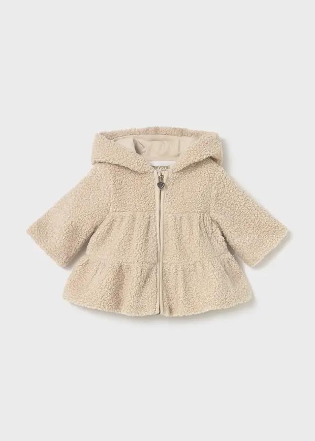 Cappotto Bimba Beige 2413/33 by MAYORAL