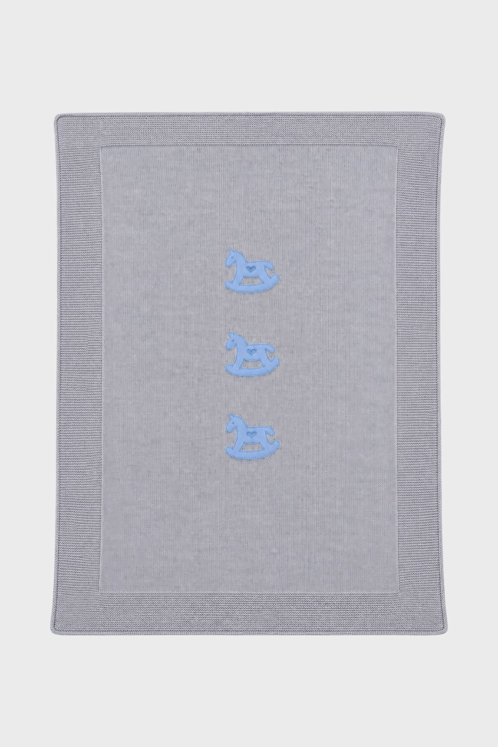 Coperta Neonato Grigio CAVALLINO/120