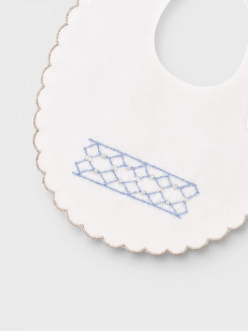 Bavetta Neonato Cielo FIGARO/BV by PICCOLA GIUGGIOLA