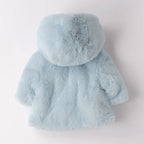 Cappotto Bimba Cielo 3F735/3942 by MINIBANDA