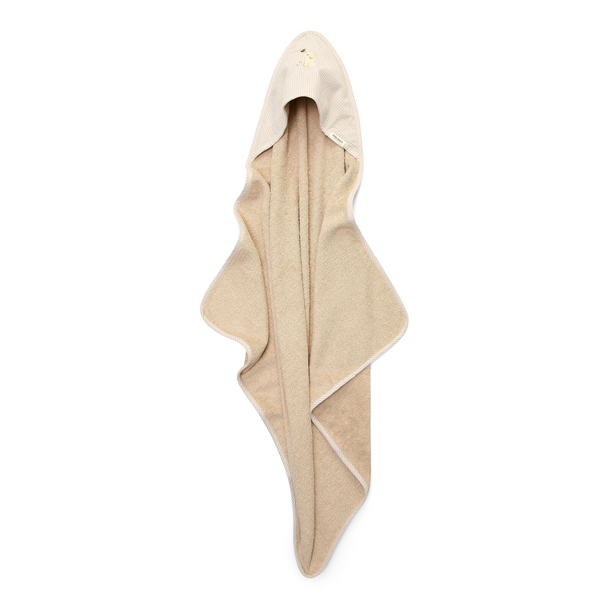 Accappatoio con cappuccio Baby Bunny - 75x75  Beige TE50695033