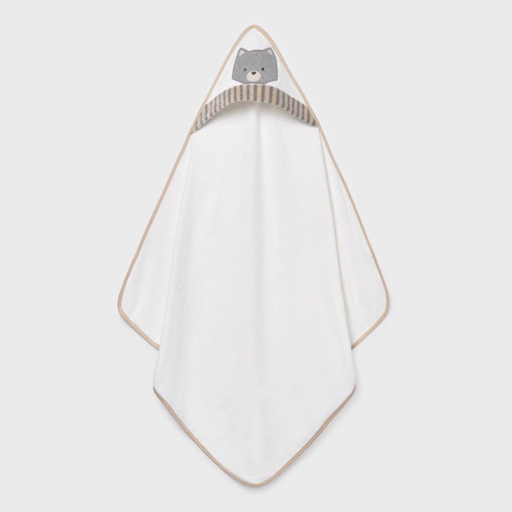 Accappatoio Neonato Beige 9988/88 -  NANU' BABY