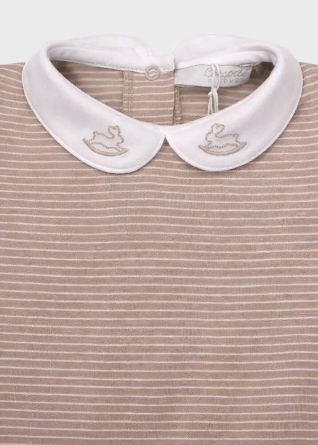 Pagliaccetto Neonata Beige C63122/B-B by COCCODE'