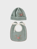 Cuffia Neonata Verde LR1104