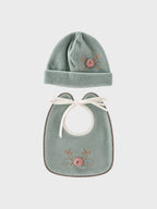 Cuffia Neonata Verde LR1104
