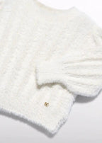 Maglia Bimba Bianco 5801/53 by ABEL & LULA