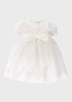 Abito Cerimonia Bimba Bianco LORETTA by PICCOLA GIUGGIOLA