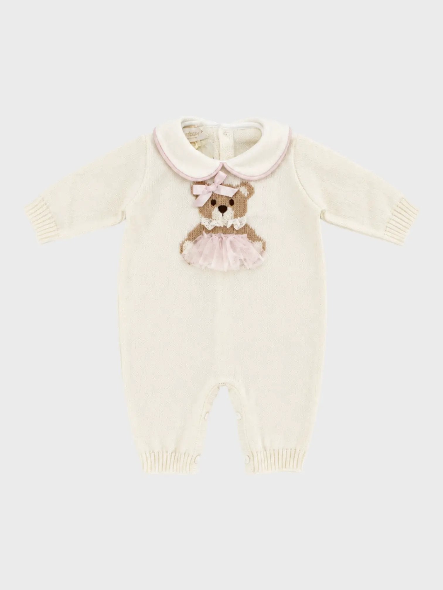 Tutina Neonato Bianco 8232 by BIMBALO'