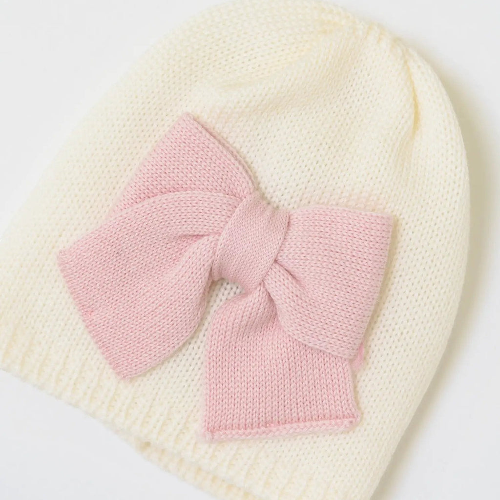 Cuffia Neonata Panna CA92/1007 by LE DODO'