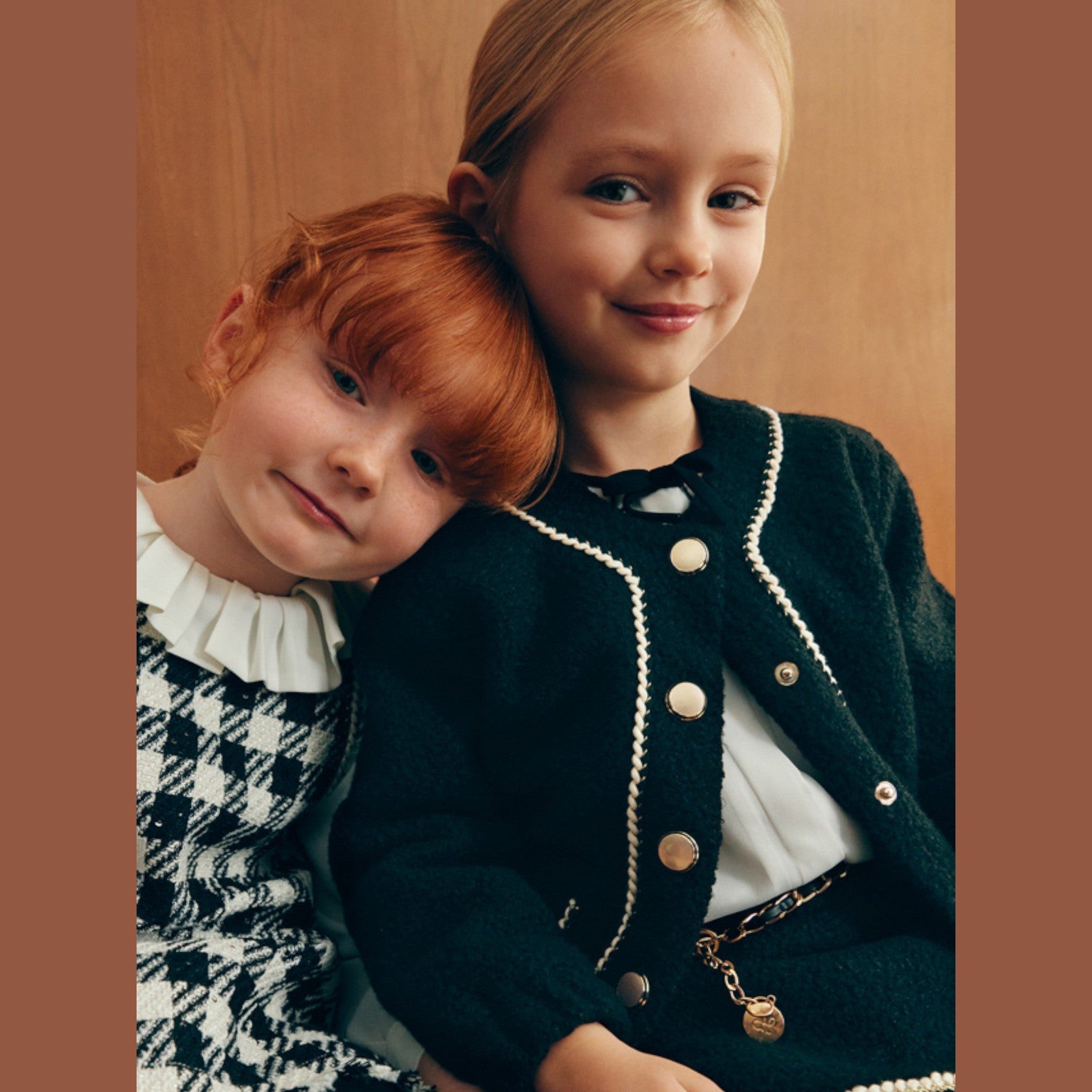 Giacca pellicciotto Bimba Nero 5843/8 -  NANU' BABY