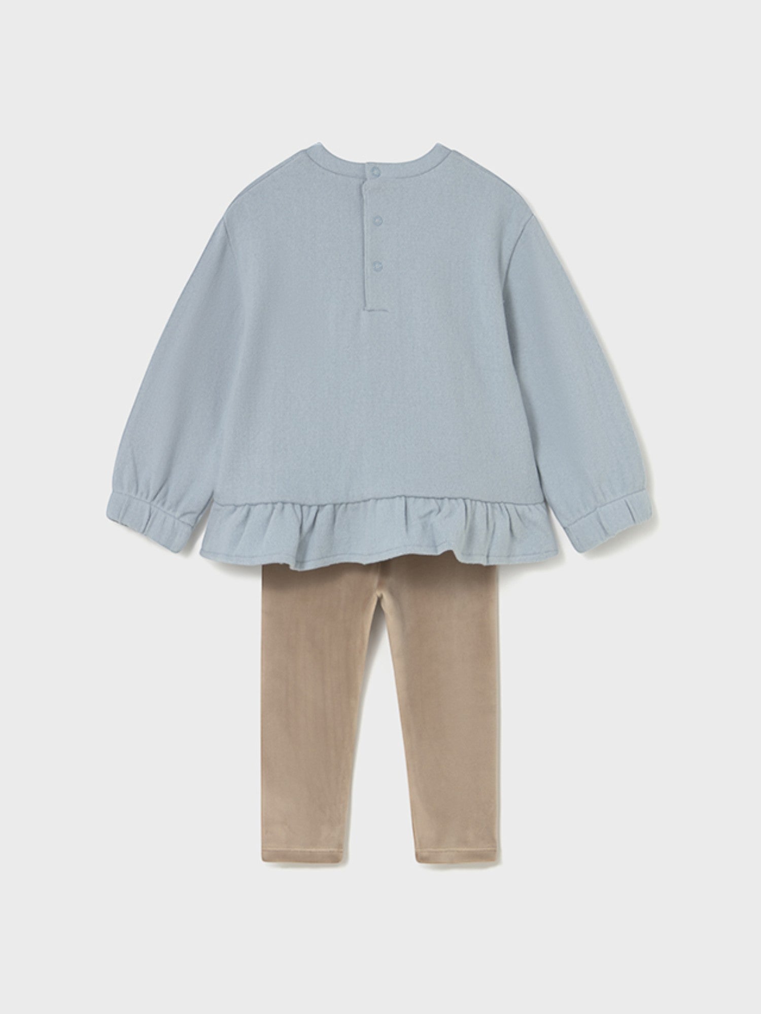 Completo leggings pullover Bimba Grigio 2738/27 -  NANU' BABY