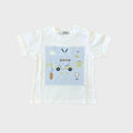 T-shirt Bimbo Bianco DK526/PV24 by DR KID