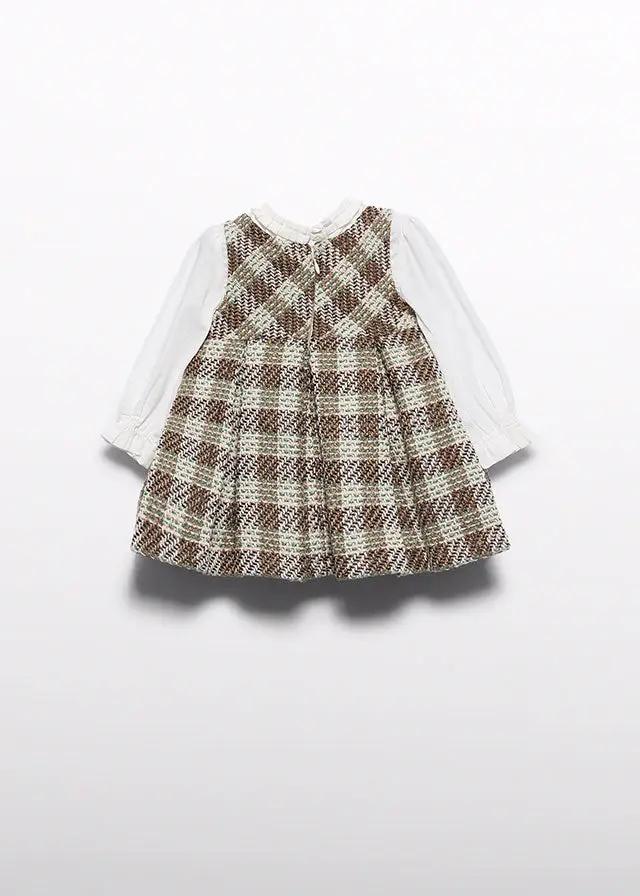 Abito Bimba Marrone 5513/7 by ABEL & LULA