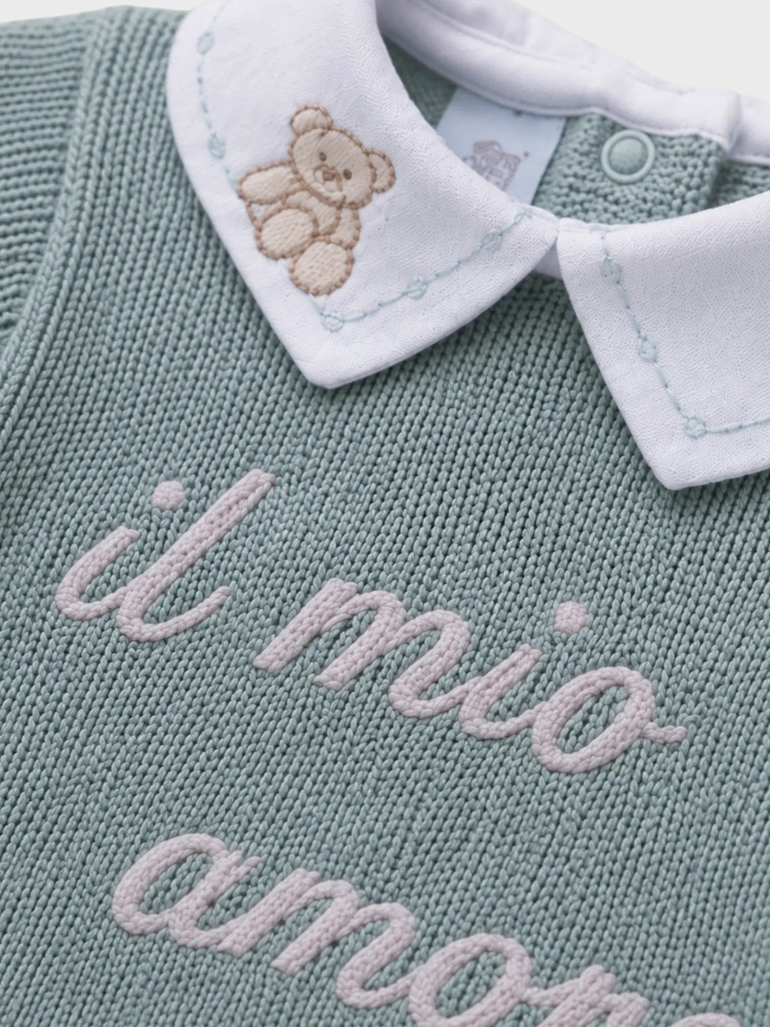 Completo nascita Neonato Verde IS6550 by MARLU'